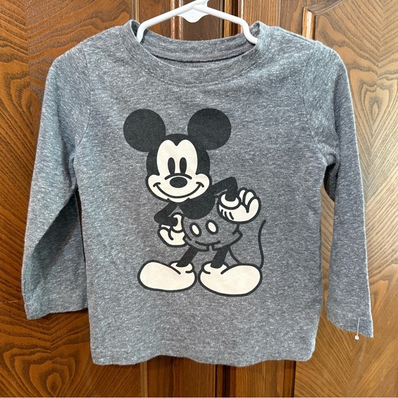 Disney Mickey Mouse Long Sleeve Tee Shirt - Picture 1 of 9